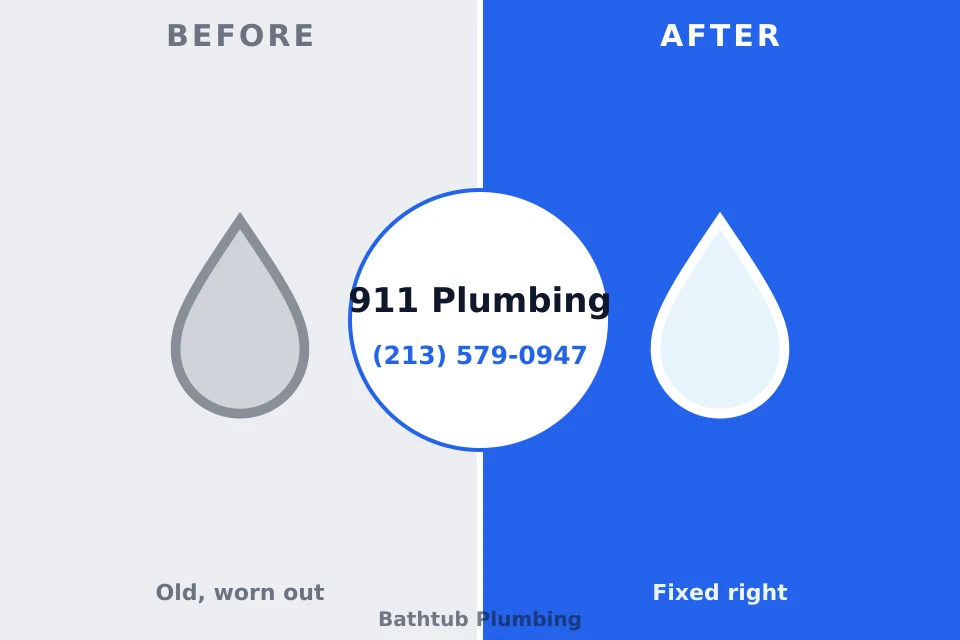 Before and after: plumbing repair Lake Wales, FL